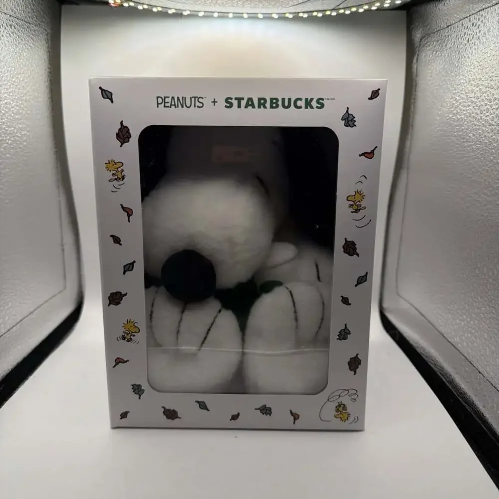 Starbucks x Peanuts Snoopy Plush READY TO SHIPT 🎃🚀
